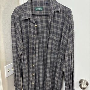 Gray Plaid Shirt
